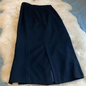 Black long skirt size 8